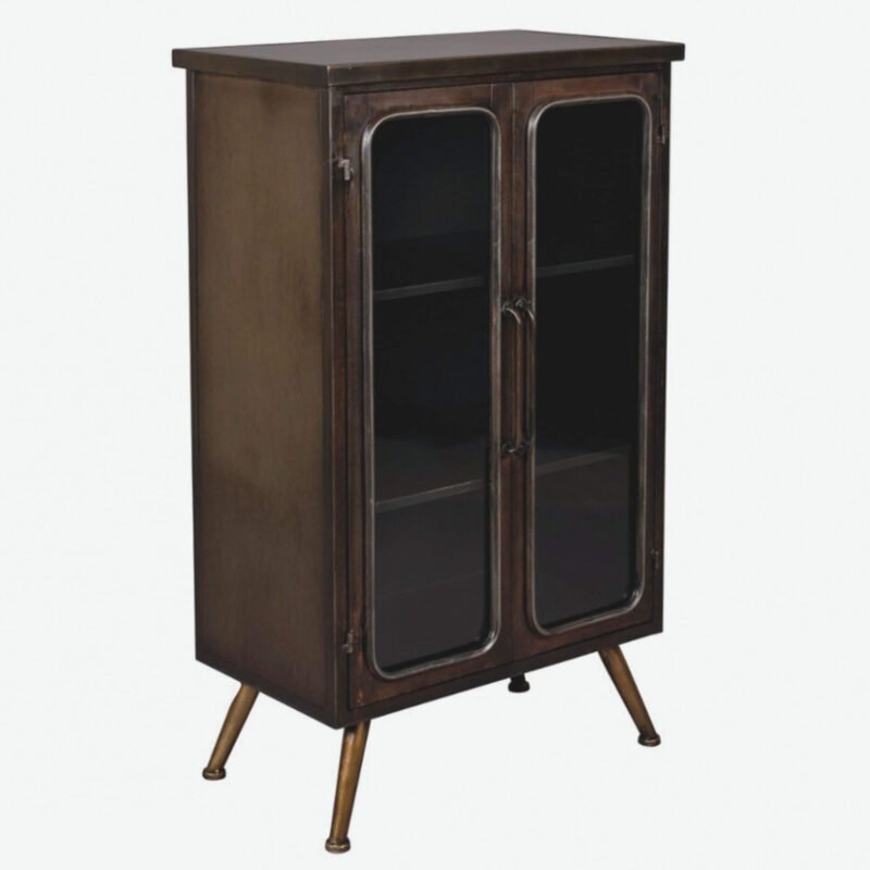 vitrine denza - patiné - l 60 x h 100 cm  – image 13