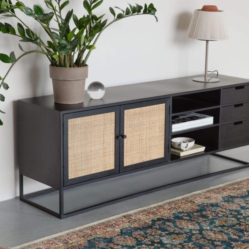Meuble Tv/Buffet Guuji - L 150 x H 38 cm – Image 2