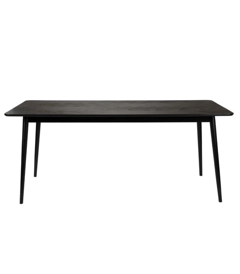 table à manger fabio - 180 cm - noir – image 6
