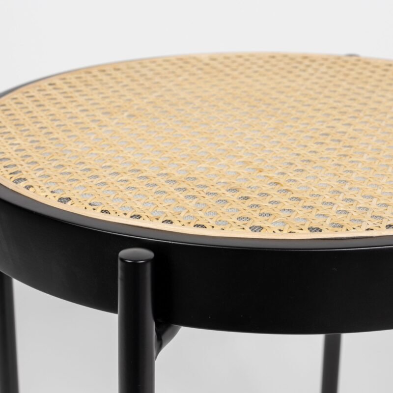 table d'appoint spike - cannage - ø 50 x h 52 cm – image 2