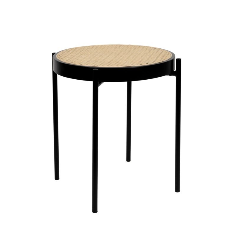 table d'appoint spike - cannage - ø 50 x h 52 cm – image 9
