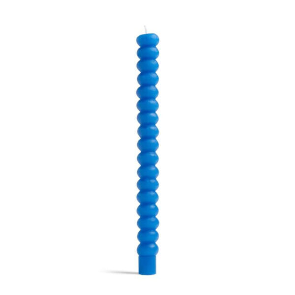 Bougie Pebble - Bleu
