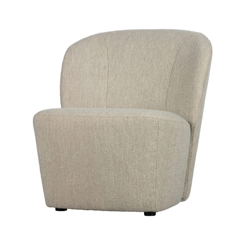 Fauteuil lounge Lofty - Bouclé – Image 5