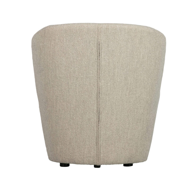 Fauteuil lounge Lofty - Bouclé – Image 4