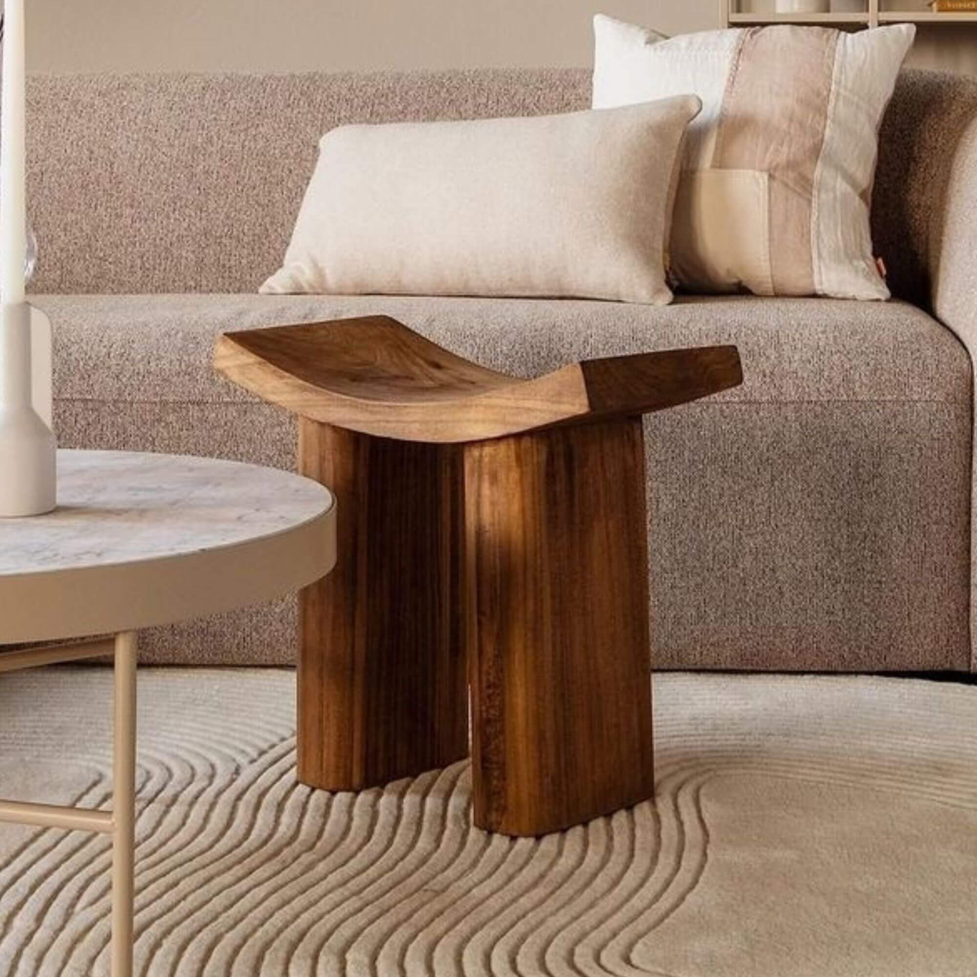 tabouret japan - h 45 x l 50 cm 6 tabouret japan - h 45 x l 50 cm – image 6