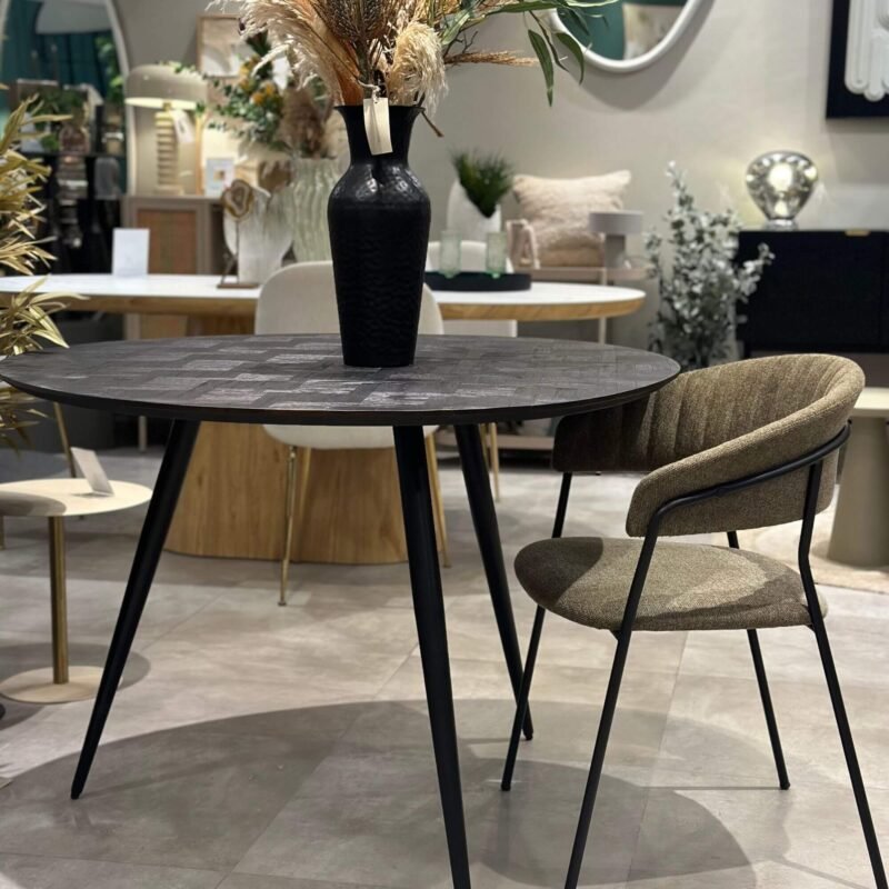 Chaise jojo - Toile - Kaki/Noir – Image 4