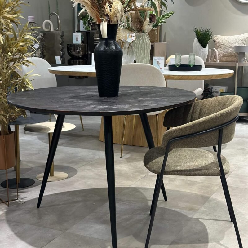 Chaise jojo - Toile - Kaki/Noir – Image 6