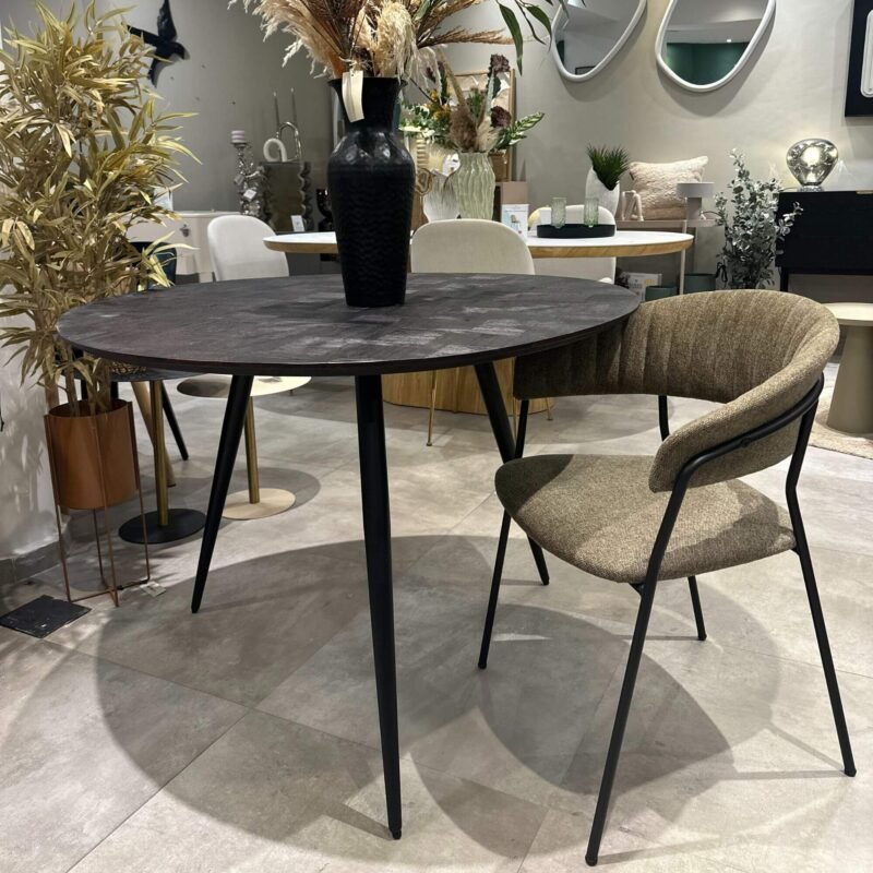Chaise jojo - Toile - Kaki/Noir – Image 7