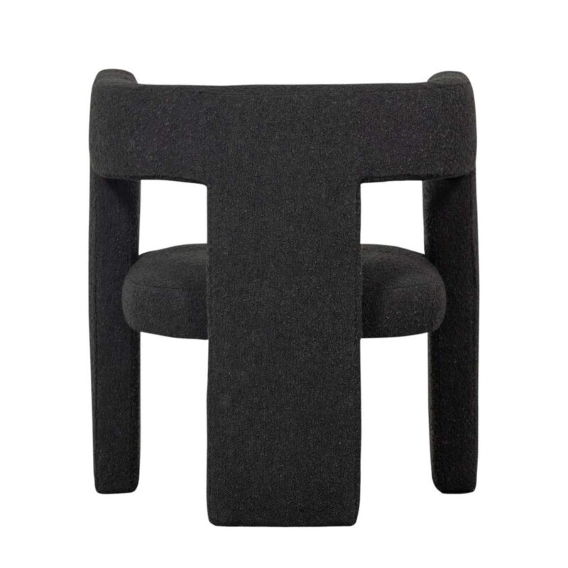 Fauteuil Tiwa - Bouclette - Gris anthracite – Image 5