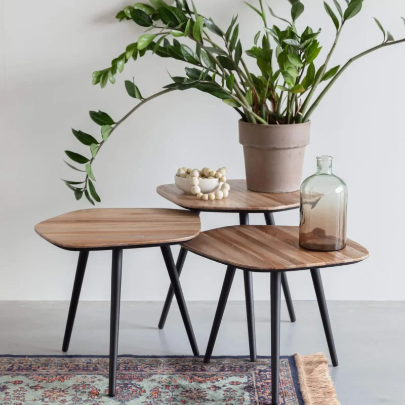 set de 3 tables cuties