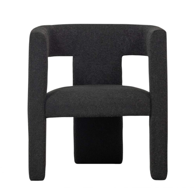 Fauteuil Tiwa - Bouclette - Gris anthracite – Image 7