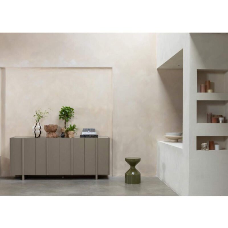 buffet basu - l 200 x h 85 cm - mud – image 5