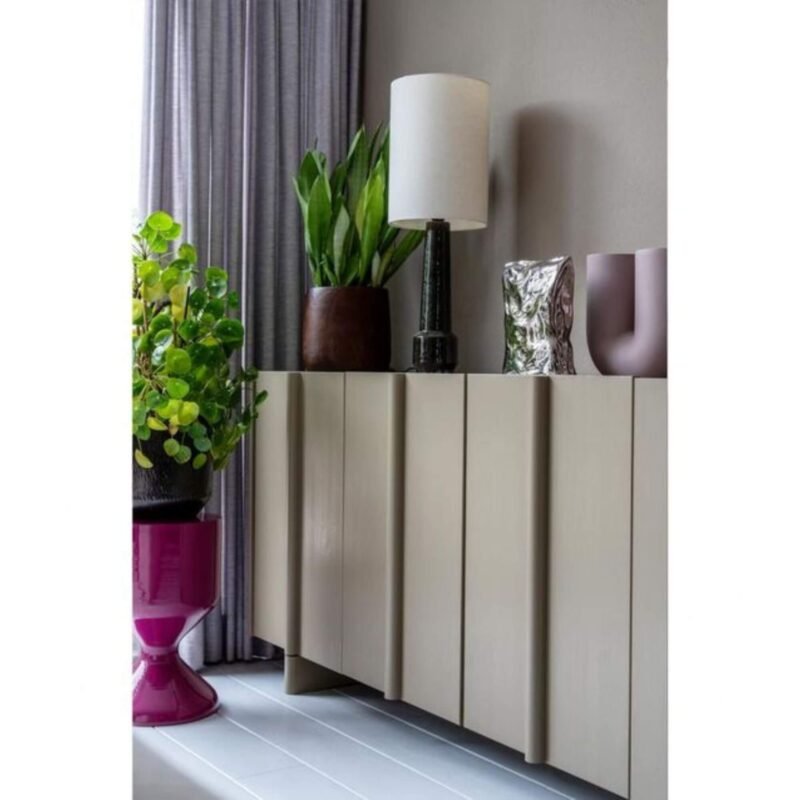 buffet basu - l 200 x h 85 cm - mud – image 11