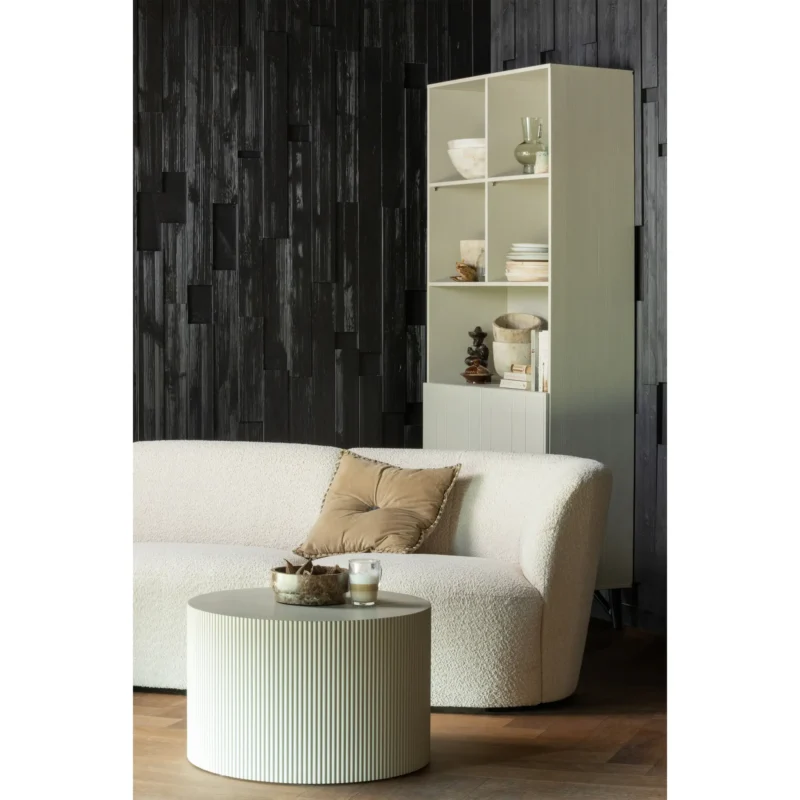 table basse sanne - ivoire - ø 60 cm – image 2