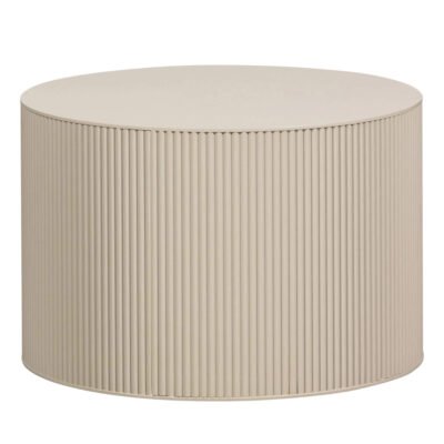 Table basse Sanne - Ivoire - Ø 60 cm