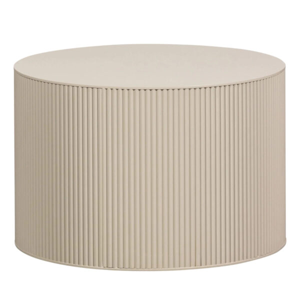 Table basse Sanne - Ivoire - Ø 60 cm