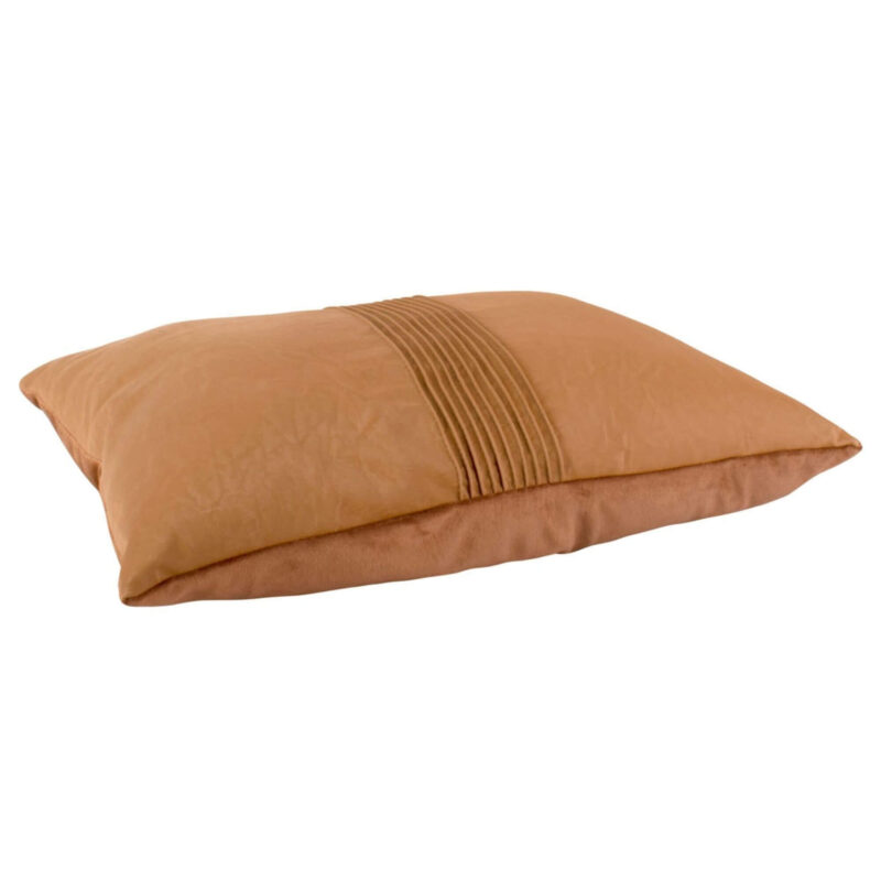 Coussin Leather Look - Cognac - 50 x 30 cm – Image 5