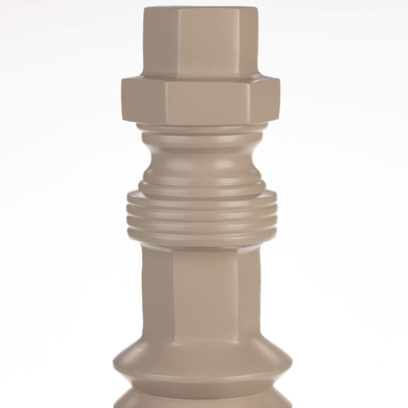 Bougeoir Totem - Taupe - M – Image 4