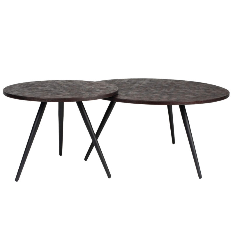 Set de 2 tables Webster - Teck – Image 5