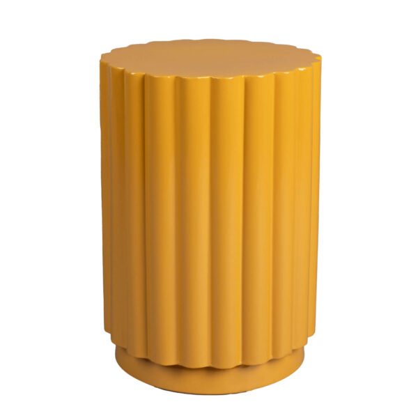 Table d'appoint Camila - Moutarde - ø 32 x H 45 cm