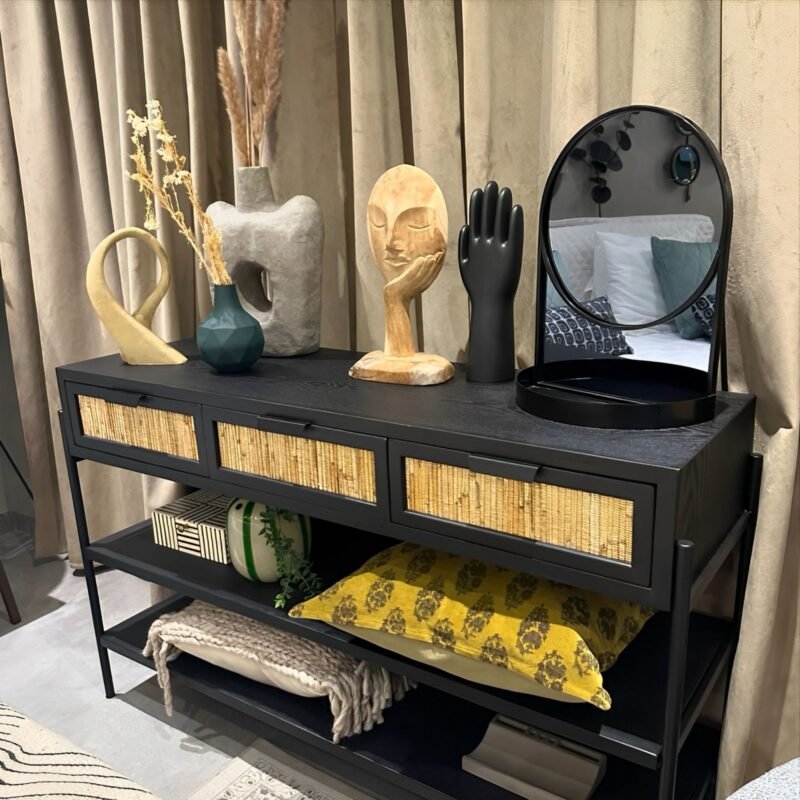console yasu - noir - l 120 x h 75 cm – image 2