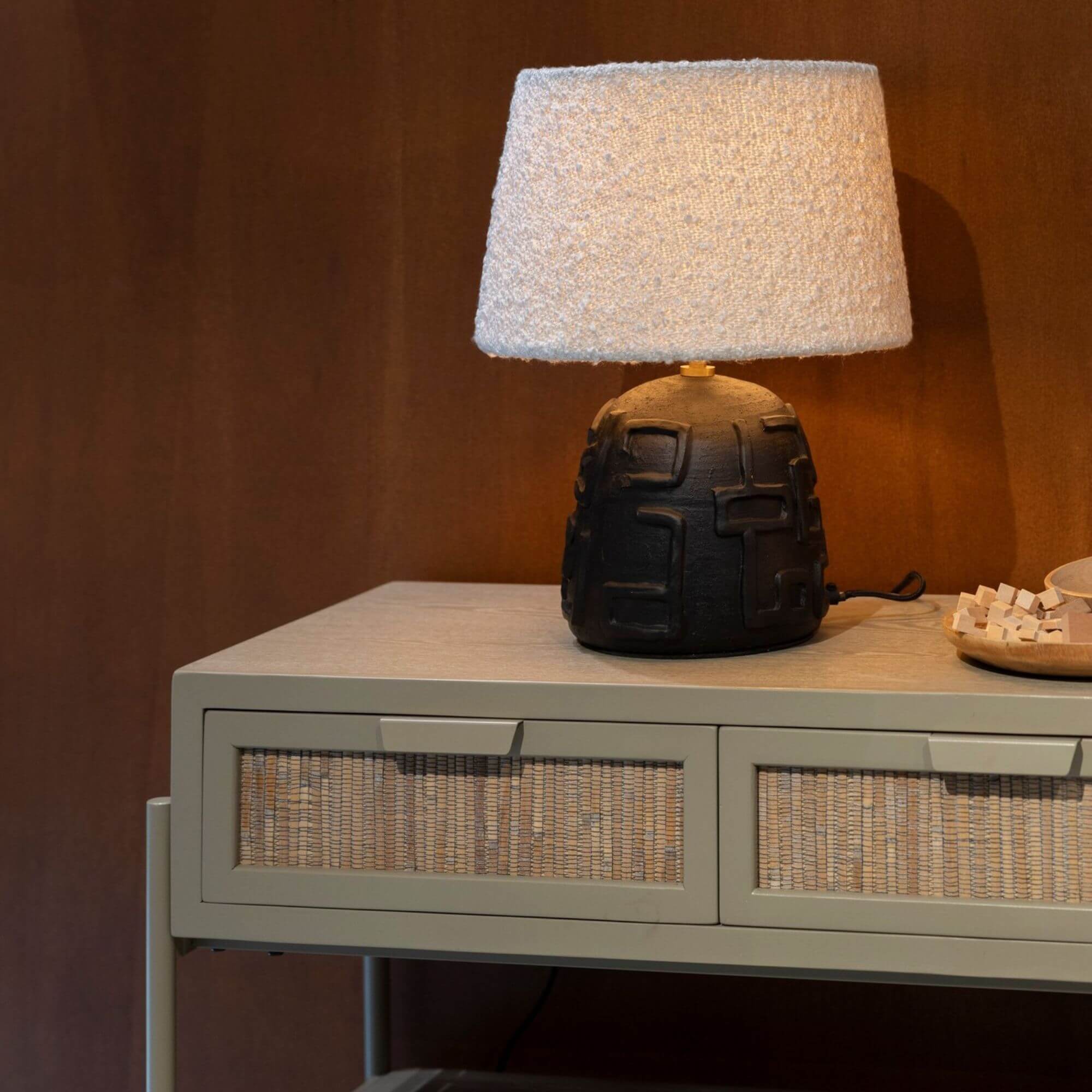 console yasu - taupe - l 120 x h 75 cm 2 console yasu - taupe - l 120 x h 75 cm – image 2