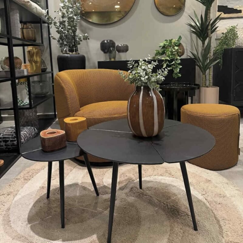 fauteuil lounge pivotant serra - spices – image 2