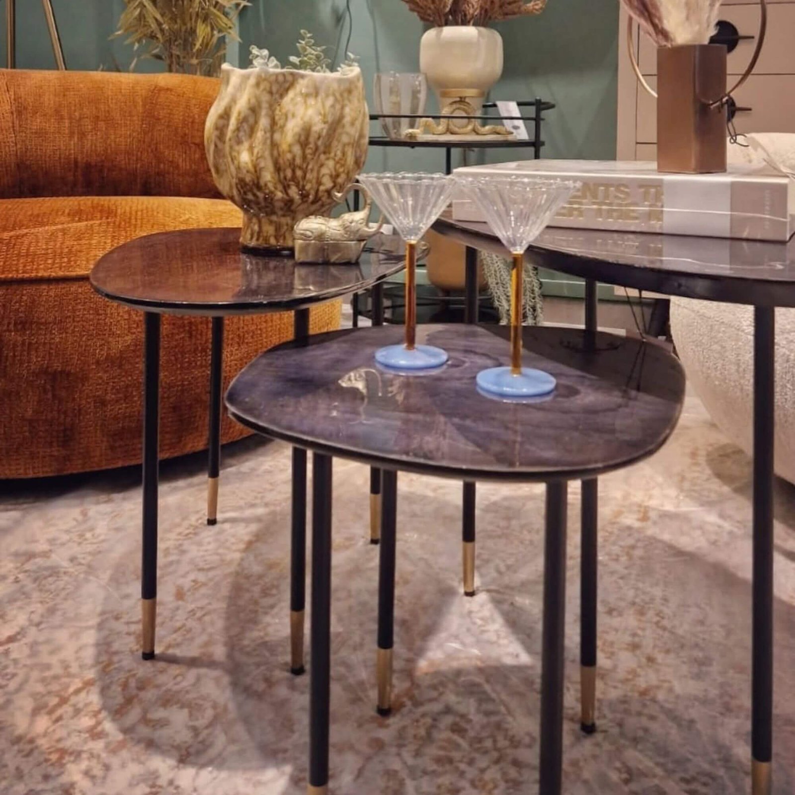 set de 3 tables basses phyllis 2 set de 3 tables basses phyllis – image 2