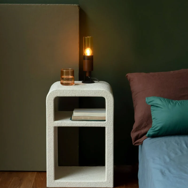table d'appoint/chevet veda - l 40 x h 59 cm