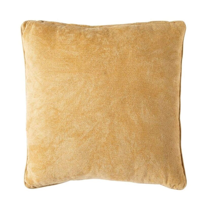 Coussin Joy Moutarde - 45 x 45 cm