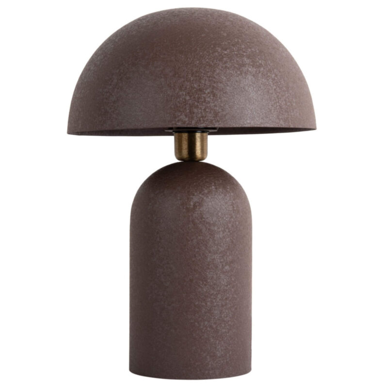 Lampe à poser Boaz - Ø 31 x H 43 cm - Marron