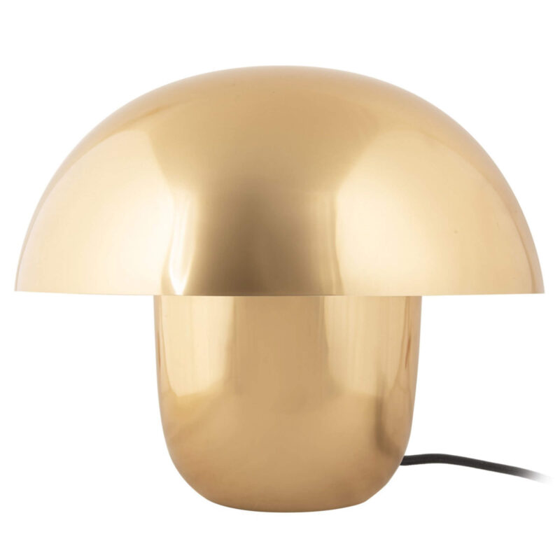 Grande Lampe à poser Mushroom -  Ø 40 x H 35 cm - Doré