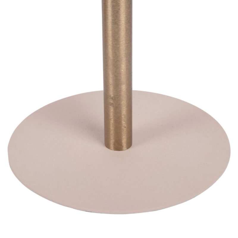 Table d'appoint Dex - Taupe - Ø 40 x H 41,5 cm – Image 4