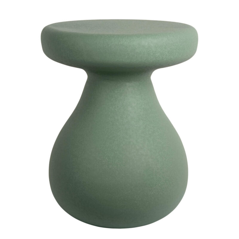 Table d'appoint Boaz - Vert - Ø 37 x H 47 cm