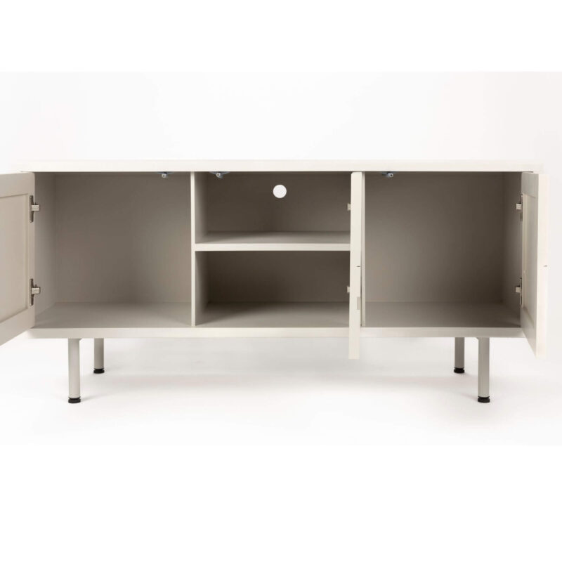 Buffet 3 Portes FUNK - Bois et Métal - 120 cm – Image 4