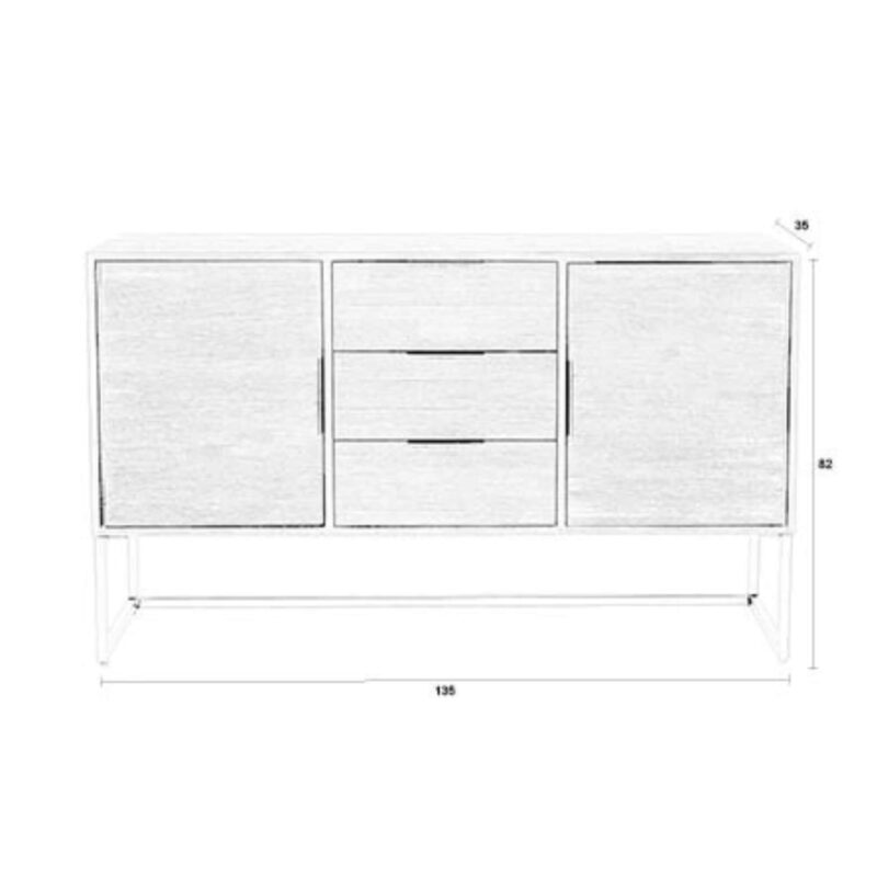 Buffet Webster - L 135 x H 82 cm – Image 10