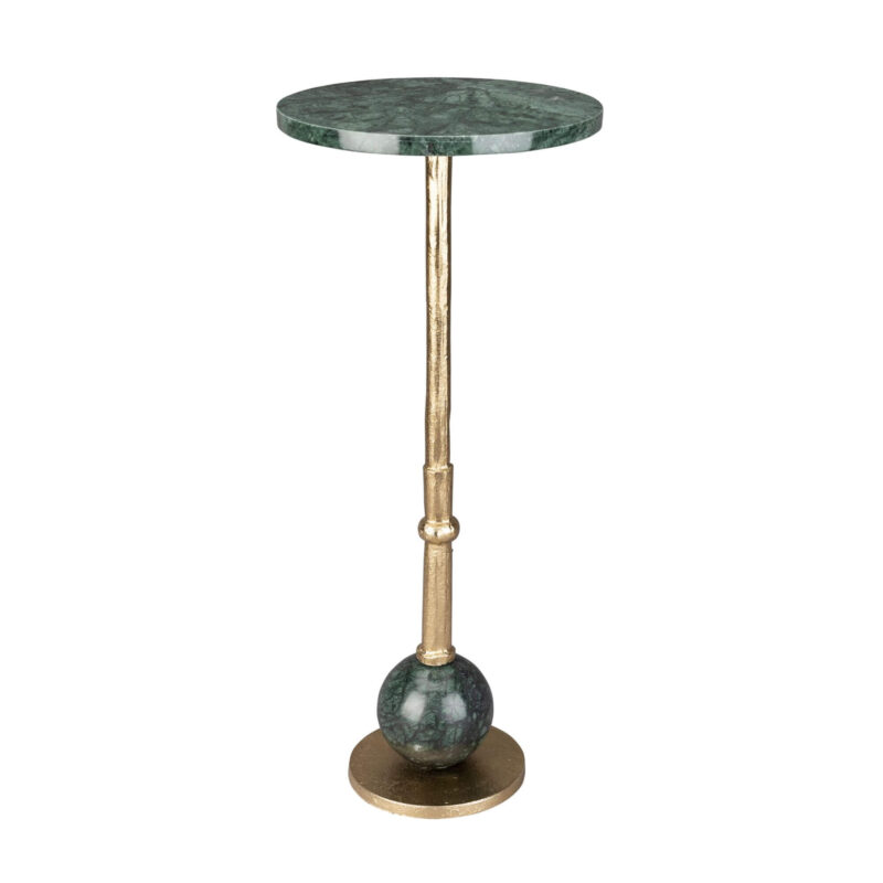 Table d'appoint Everest verte - Ø 25 x H 60 cm