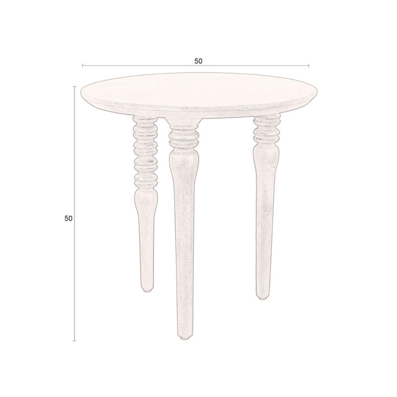 Table d’Appoint Cove - Ø 50 x H 50 cm – Image 8