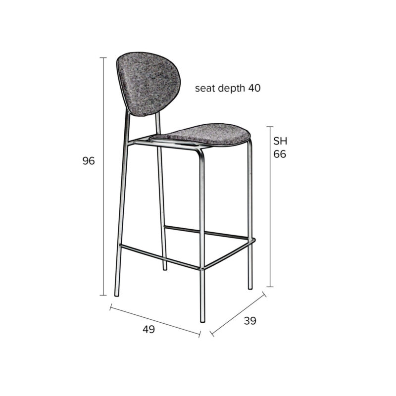 Tabouret de Bar Donny – Image 11