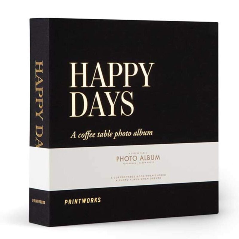 Album Photo - Happy Days - Noir