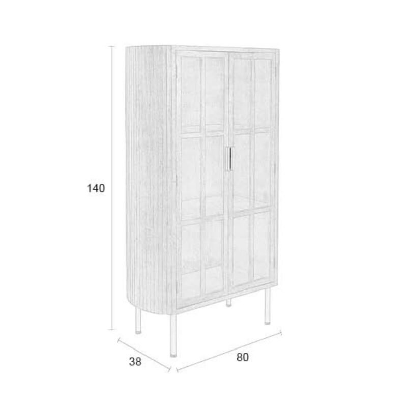 cabinet yaz - h 140 x l 80 cm – image 7