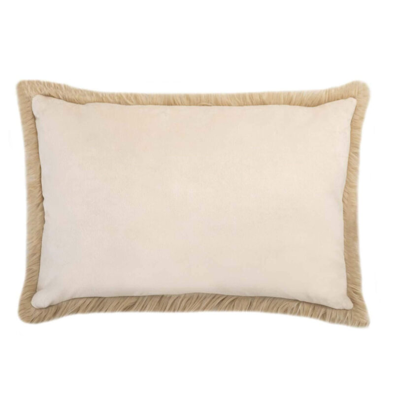 Coussin Mongolia - Taupe - 60 x 40 cm – Image 5