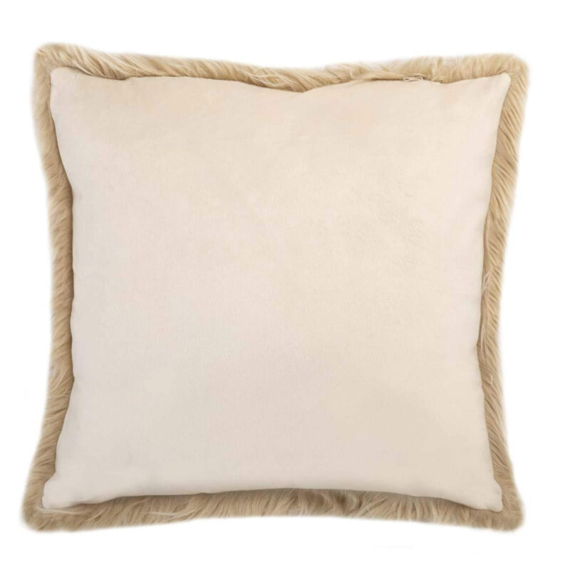 Coussin Mongolia - Taupe - 50 x 50 cm – Image 6