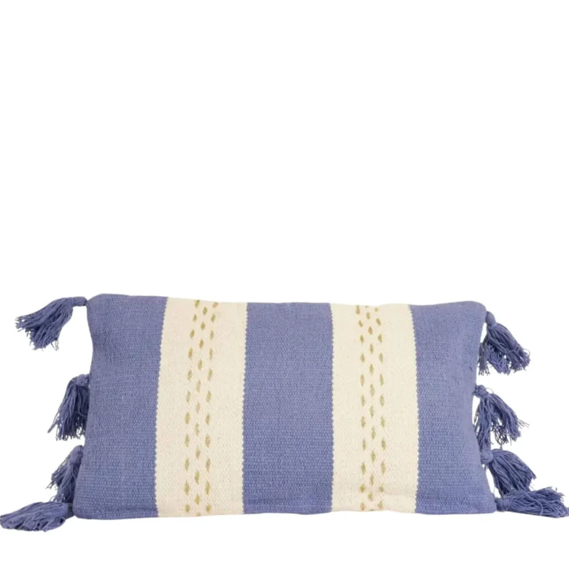 Coussin Leonardo - Bleu - 50 x 30 cm