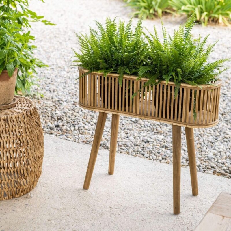 Jardinière Bambou - 68 x 59,5 cm – Image 2