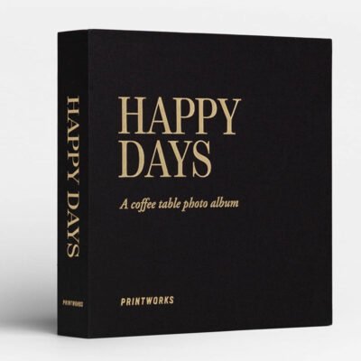 album photo - happy days - noir