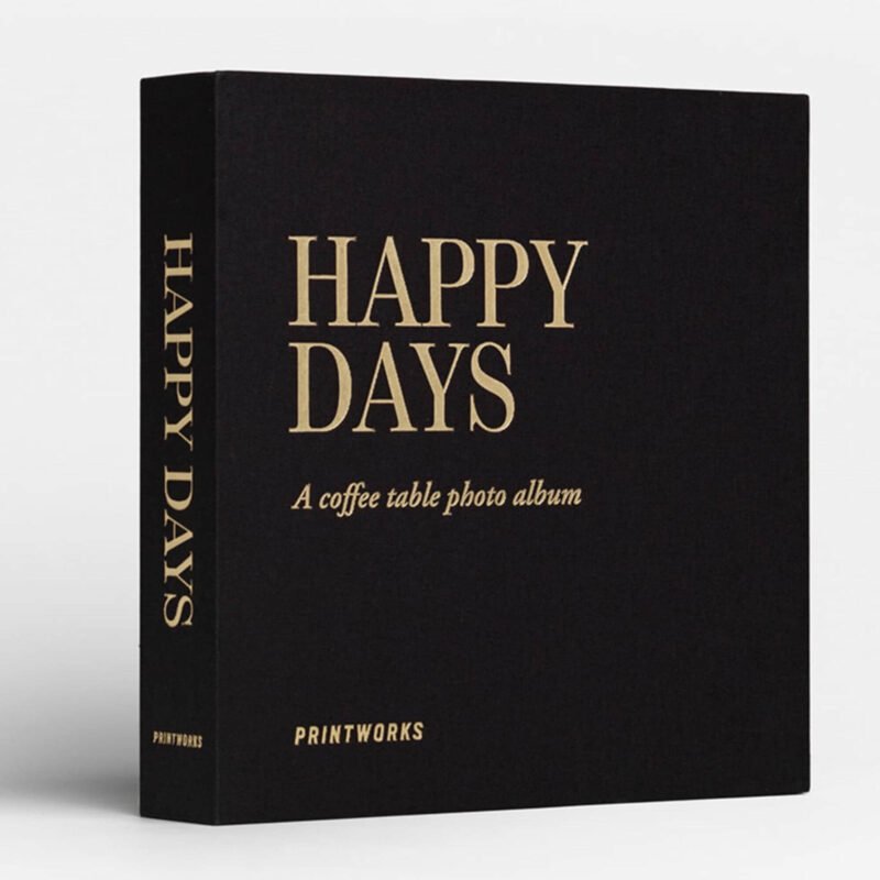 album photo - happy days - noir