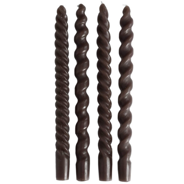 Set de 4 bougies Spiral