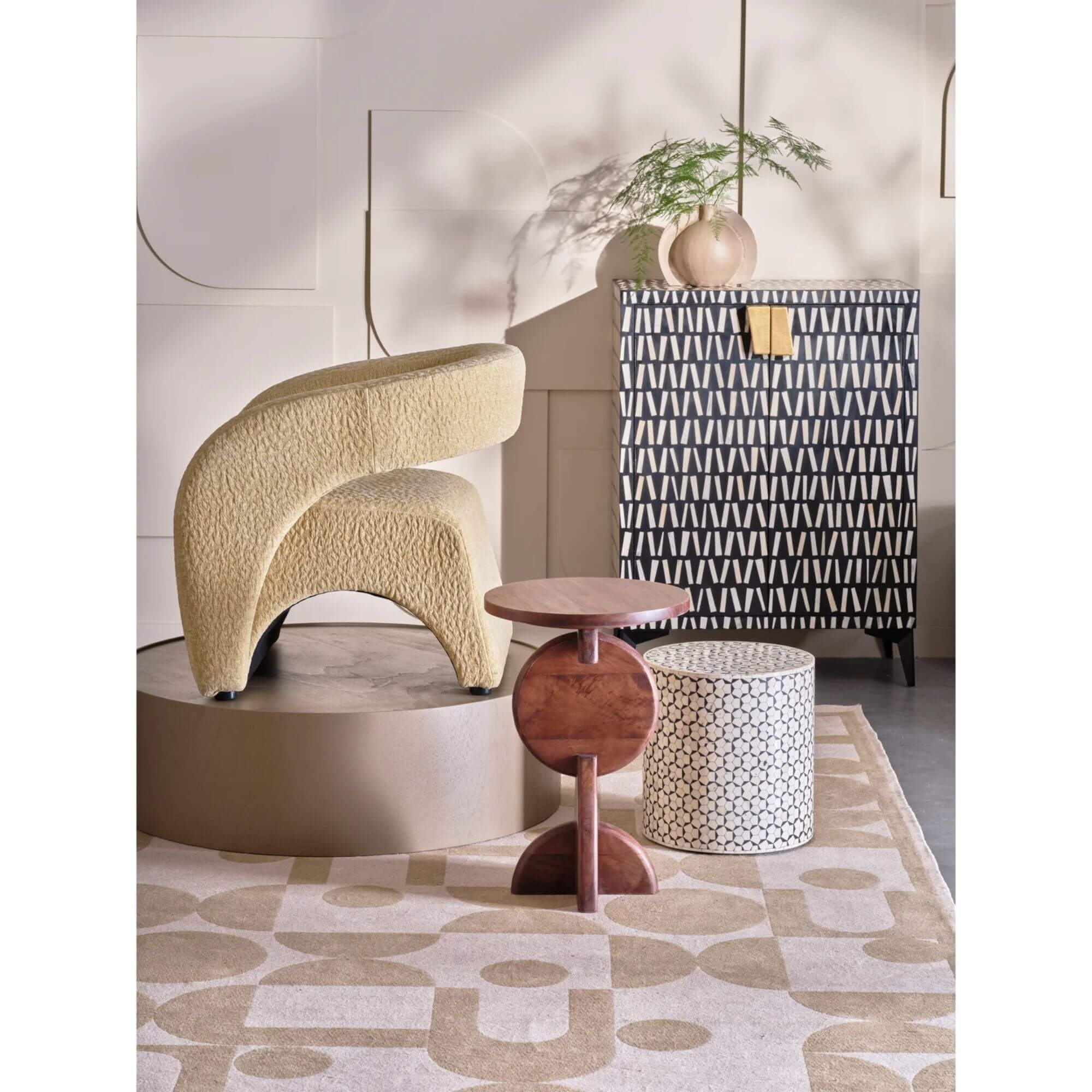 table d'appoint neva - ø 37 x h 40 cm 4 table d'appoint neva - ø 37 x h 40 cm – image 4