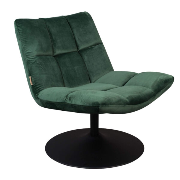 Fauteuil Lounge Bar - Pivotant - Vert